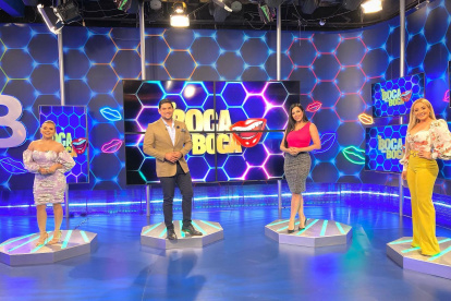 Silvana Torres, Emilio Pinargote, Lissette Cedeño y Cynthia Naveda.