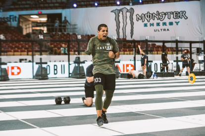 Víctor fue la bandera de Ecuador en los Crossfit Games y acabó en cuarto lugar.