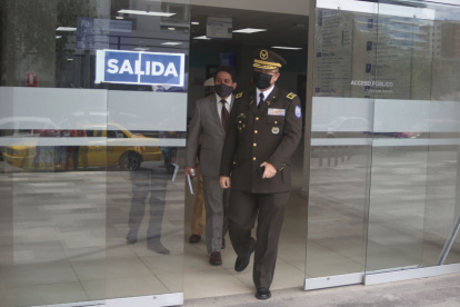 Autoridad. El coronel Renato González, director del seguro policial.