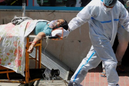 India ha sido uno de los países más golpeados por la pandemia. Hoy experimenta una leve mejoría.