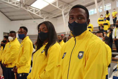 En julio se realizó el abanderamiento de los deportistas que competirán en los paralímpicos.