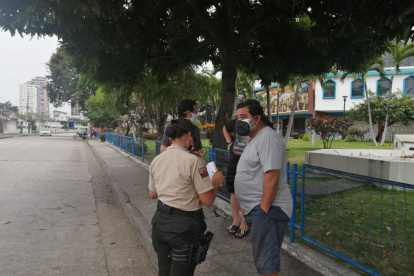 Los uniformados patrullan en puntos estratégicos de la ciudadela Bolivariana.