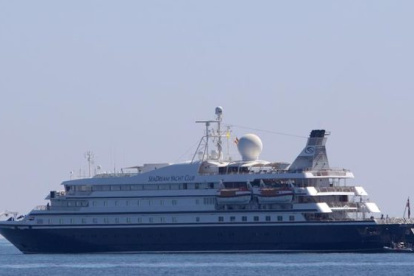 El crucero con los pacientes de coronavirus que llegó a las costas del país centroamericano.
