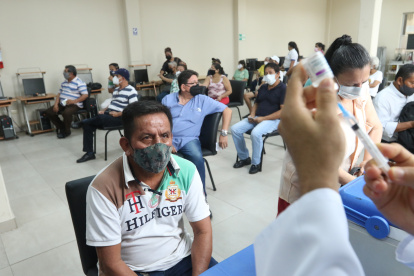 Los usuarios tuvieron que reagendar su cita a partir del 16 de agosto para obtener la segunda dosis.