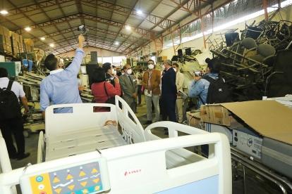 Vigilancia. El gobernador del Guayas hizo un recorrido para ver falencias.