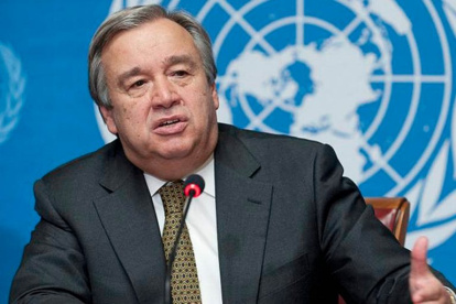El secretario general de la ONU, António Guterres, urgió este viernes a los talibanes a  negociar con el Gobierno de Afganistán