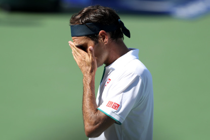 En lo que va del año, Federer solo ha disputado 13 partidos, de los que ha perdido 4. Se viene el Abierto de Estados Unidos.



MASON, OHIO - AUGUST 15: Roger Federer of Switzerland looks on during his match with Andrey Rublev of Russia during Day 6 of the Western and Southern Open at Lindner Family Tennis Center on August 15, 2019 in Mason, Ohio. Rob Carr/Getty Images/AFP == FOR NEWSPAPERS, INTERNET, TELCOS & TELEVISION USE ONLY == SPO-TEN-WTA-WESTERN-&-SOUTHERN-OPEN---DAY-6 |