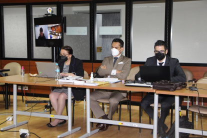 Diligencia. La audiencia preparatoria de juicio se desarrolló en la Corte.