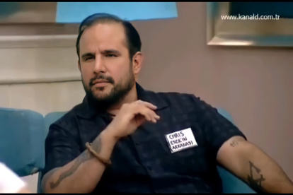 Chris Falconí durante su participación en el reality producido en 2016.