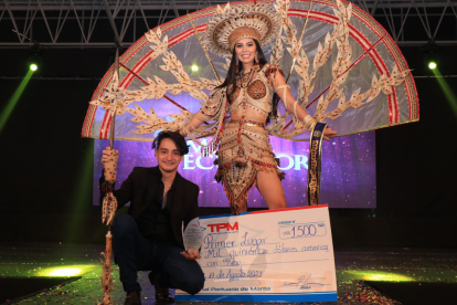 Traje típico ganador de Miss Ecuador 2021
