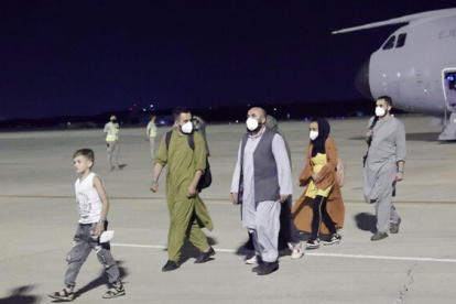 Primeros evacuados Afganistán llegan España