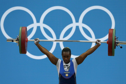 Rosa Tenorio, durante su participación en los Juegos Olímpicos de Londres 2012.