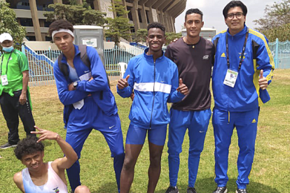 Los atletas nacionales confían en alcanzar mañana un buen resultado.