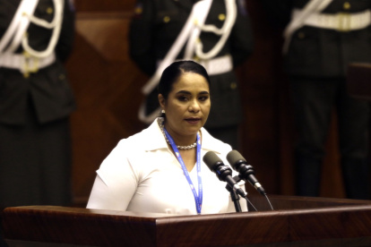 Bella Jiménez ocupa la segunda Vicepresidencia de la Asamblea Nacional desde el 16 de mayo pasado.