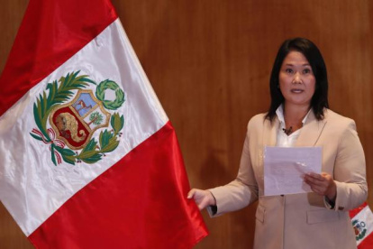La ex candidata presidencial de Perú aceptó su derrota y reconoció al presidente Pedro Castillo.