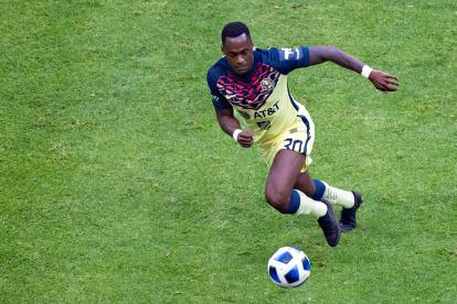 Renato Ibarra, volante del América, marcó el segundo tanto en la victoria de su club en el torneo mexicano.