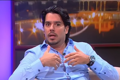 Andrés Pellacini, actor y locutor ecuatoriano.