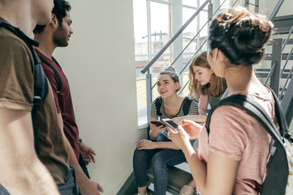 Foto referencial. La Pontificia Universidad Católica del Ecuador (PUCE), una de las ocho instituciones particulares que reciben fondos estatales.