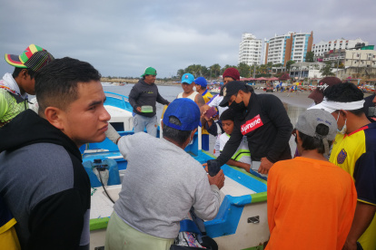 Una de las embarcaciones rescatadas en los atracos.
