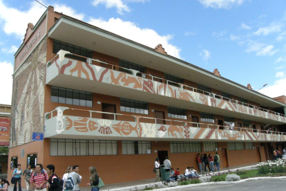 Foto de Archivo de uno de los edificios de aulas de la Universidad Técnica Particular de Loja, una de las ocho universidades cofinanciadas.