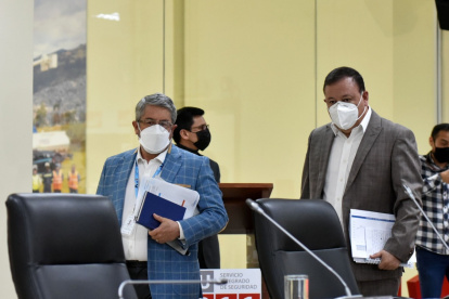 COE. Ayer el organismo analizó la presencia de la variante delta en el país, sobre todo en Guayaquil y El Oro