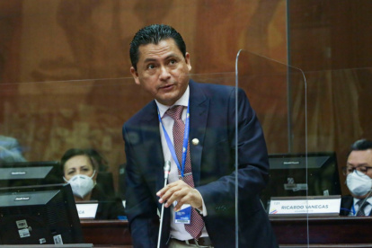 Reacción. El asambleísta por Pachakutik Darwin Pereira rechaza que se le pretenda relacionar con este caso.