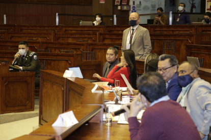 Relatos. La primera jornada de comparecencias se destinó para oír a los policías que actuaron en el operativo en la que se detuvo al defensor.