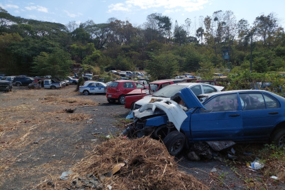 Uno de los Centros de Retención Vehicular en la provincia del Guayas.