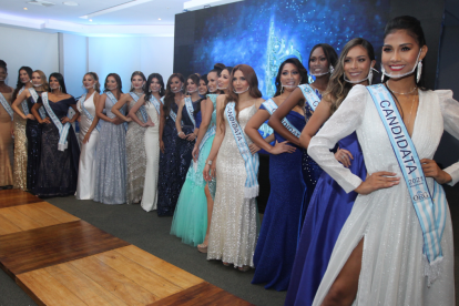 Las aspirantes de Reina de Guayaquil