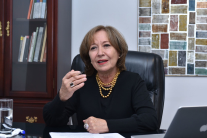 María Elena Machuca es la actual ministra de Cultura.