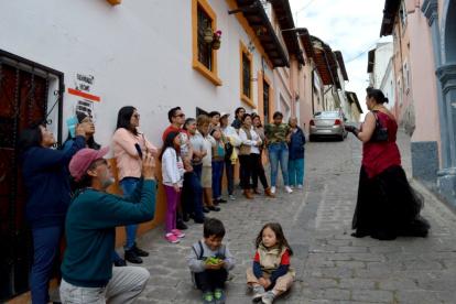 Patrimonio. En los recorridos participan personajes históricos.