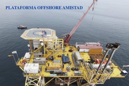 El campo Amistad está en el Golfo de Guayaquil.