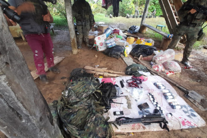 Localización. Militares recibieron información de inteligencia y ejecutaron un operación en Sucumbíos.