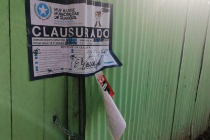 El lugar de los hechos fue clausurado por la Intendencia del Guayas.