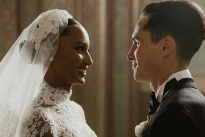 Jasmine Tookes y Juan David Borrero.