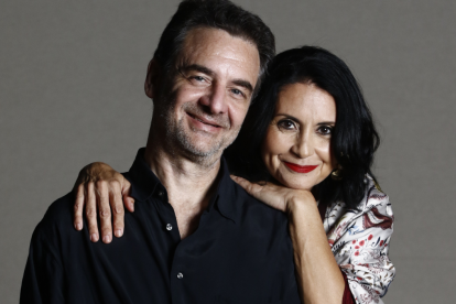 Gianluca Barbadori y Montse Serra.