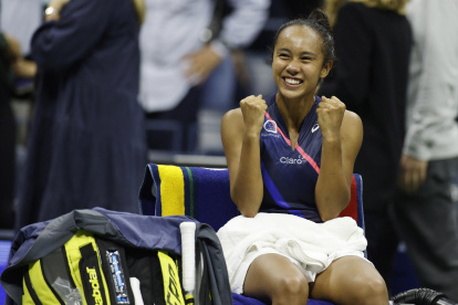 Leylah no se lo creía tras vencer a Sabalenka. Hoy con Raducanu, jugarán la primera final entre dos jugadores muy jóvenes desde el US Open 1999, cuando Serena Williams, de 17 años, derrotó a Martina Hingis, de 18.