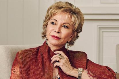 Isabel Allende, autora del libre "Mujeres del alma mía".