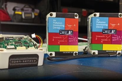 Dispositivos. Los sensores de medición serán instalados en las bicicletas.