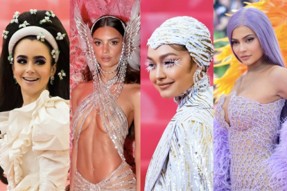 Celebridades en el Met Gala.