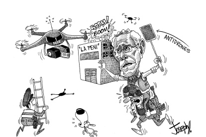 Una película de narcodrones y mal reparto