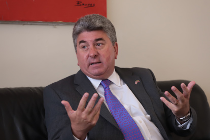 Chris Campbell, embajador de Reino Unido en Ecuador.