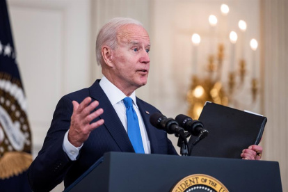 El presidente estadounidense Joe Biden confirmó la existencia del pacto de defensa.