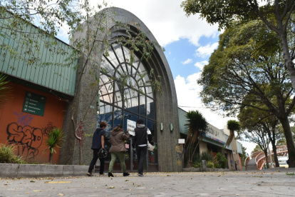 Abandono. En la antigua estación se evidencia el descuido del predio.