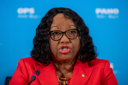 La directora de la Organización Panamericana de la Salud (OPS), Carissa Étienne, en una fotografía de archivo.