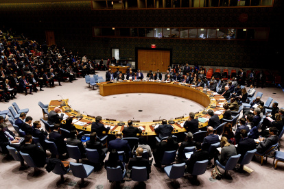 Imagen de archivo de una reunión del Consejo de Seguridad de Naciones Unidas en Nueva York. (EE. UU.).