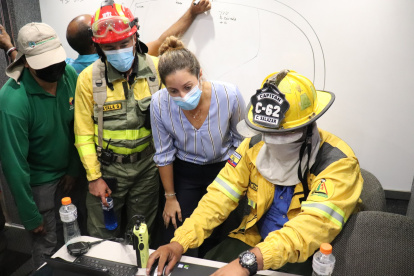 Situación. Al menos dos incendios se han registrado en la zona en las últimas 24 horas.