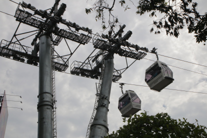 Evento. Algunos ciudadanos creen que el hecho de celebrar bodas en el aire sí alienta a usar más el servicio que conecta a Guayaquil con Durán.