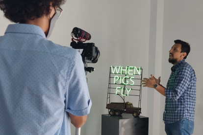 Recolección de información por parte de los estudiantes de la Universidad Casa Grande