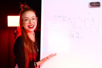 Geanella asegura que todo lo que sabe, lo enseña, sin temor a la competencia.